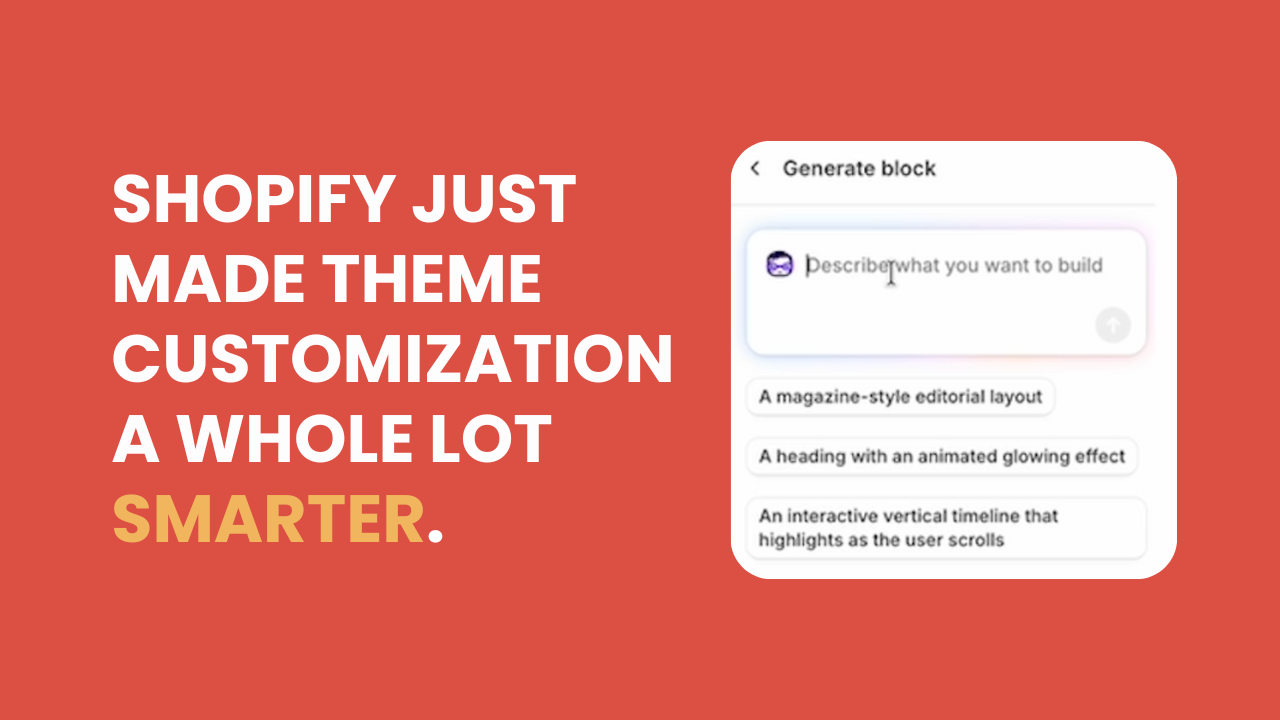 How to Build Shopify Theme Blocks with AI (AI Block Generator)